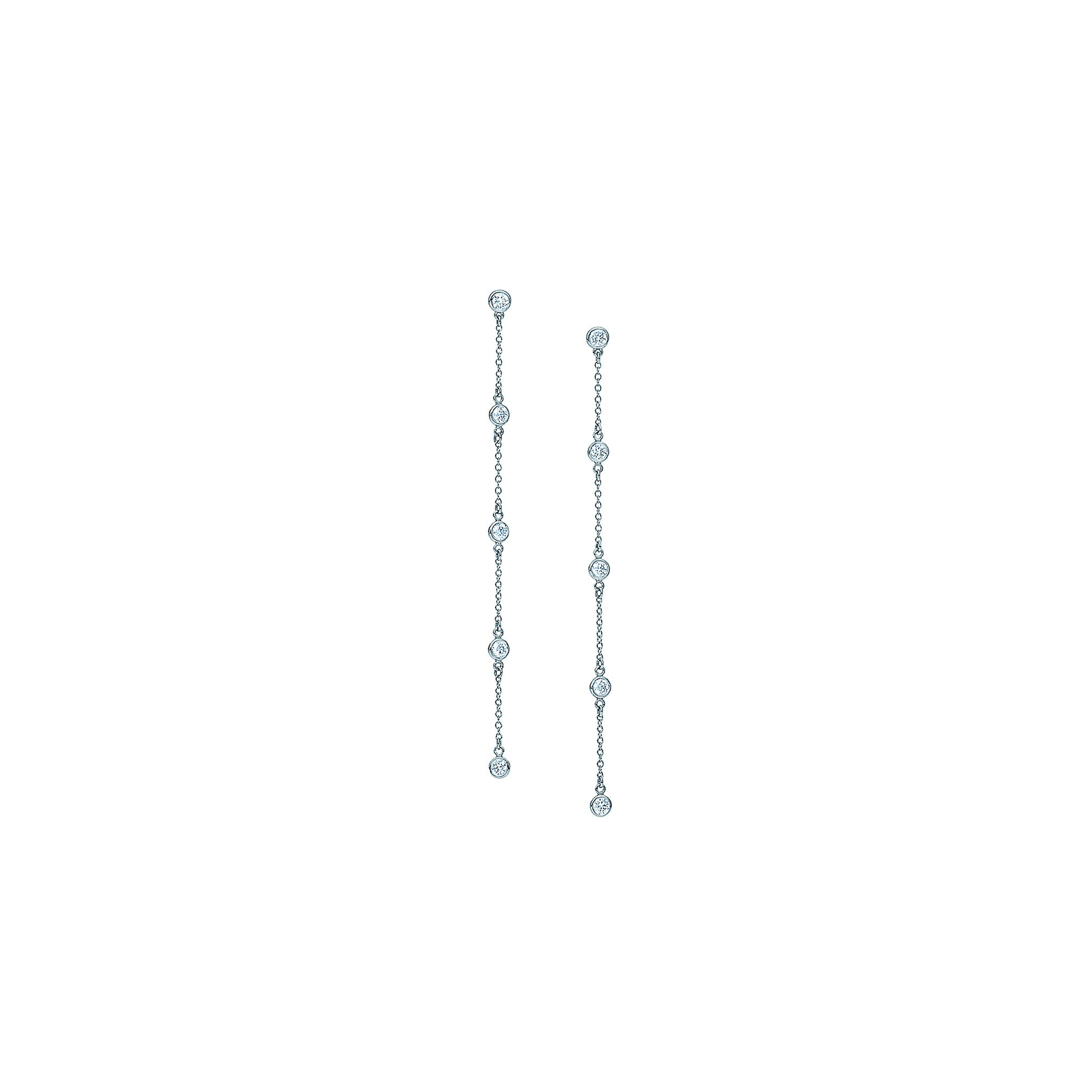 TIFFANY ELSA PERETTI® DIAMONDS BY THE YARD® DROP EARRINGS 60119591 TIFFANY ELSA PERETTI® DIAMONDS BY THE YARD® DROP EARRINGS 60119591